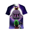 thumbnail image 2 of Luigi's Mansion Boo Game Unisex Short-sleeve Shirt For Men Women Novelty 3D Print T-Shirt Soft Comfortable Tee Shirts, 2 of 7
