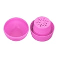 thumbnail image 2 of Mini Round Flower Pots 1 Pack - Small Plant Containers with Drainage Holes, Decorative Pots for Home Office Indoor Plants, Hot Pink, 2 of 9