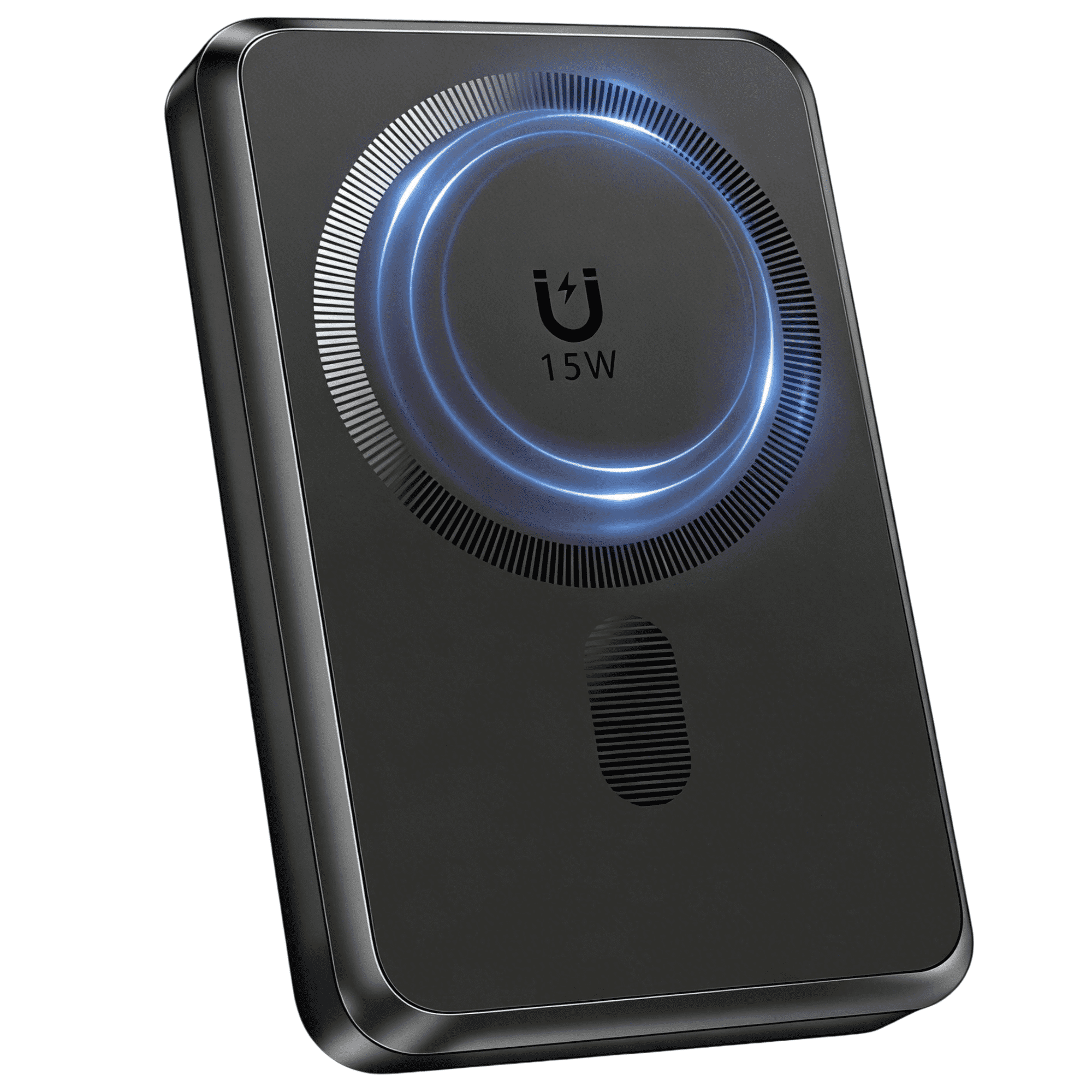 Yelomin Magnetic Wireless Portable Charger, 10000mAh Power Bank with Built in 2 Cables, Foldable Stand,22.5W Fast Charging Phone Charger Compatible with iPhone 17/16 Series, Samsung, Android, Black