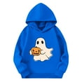 thumbnail image 2 of Cowsor Halloween Girls Casual Hoodies Cute Graphic Pullover Tops for Teen Girls 2025 Long Sleeve Hoodies Winter Clothes, 2 of 6