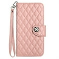 thumbnail image 4 of Wallet Case for Google Pixel 9A with Card Cash Slots, Luxury Premium PU Leather Kickstand Shoulder Strap Lanyard Shockproof Anti-Fall Full Body Protective Flip Shell, Coralpink, 4 of 8