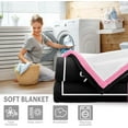 thumbnail image 5 of LHSHID Wedding Gifts for Newlywed Couple Mr and Mrs Honeymoon Throw Blanket Anniversary Romantic Gifts for Women Men Couples Gifts for Her Him Girlfriend Boyfriend Blankets for Couch Bedches 50x60in, 5 of 5