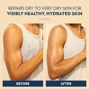 Vaseline Men Extra Strength 3-in-1 Face, Hands & Body Lotion for Men For Dry Skin with Ultra-Hydrating Lipids, 10 fl oz
