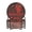Valentine's Day Owl, variant on Haosy Set of 6 Drink Woven Coaster with Holder Heat Resistant Non-Slip Bar Coasters 4 Inches Rugby with Fire