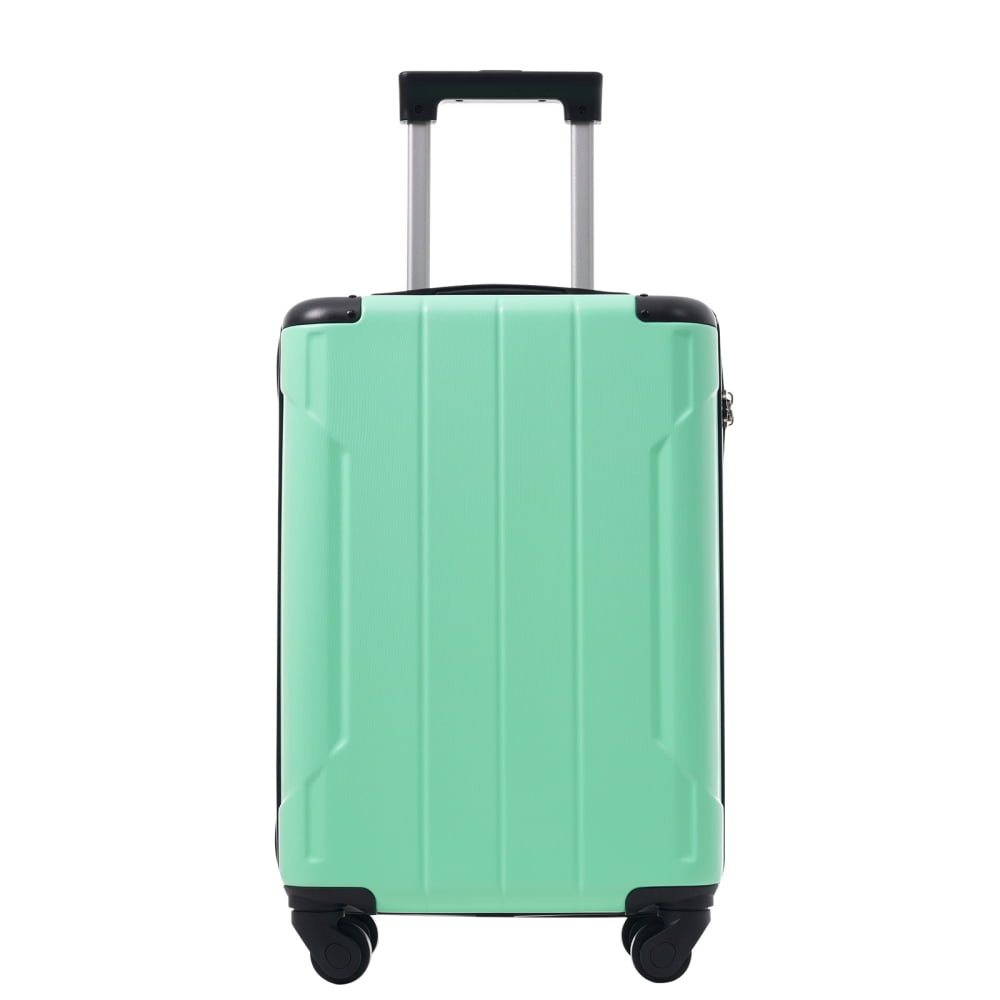 DECMAY 20" Hardshell Carry-On Luggage with 2 Packing Cubes, ABS Spinner Wheels & TSA Lock
