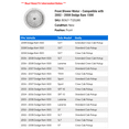 thumbnail image 2 of Front Blower Motor - Compatible with 2002 - 2008 Dodge Ram 1500 2003 2004 2005 2006 2007, 2 of 2