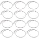 thumbnail image 1 of 1 caja de 14 pulseras de cadena de serpiente con dijes, de latón, estilo europeo, con extensor de hierro y etiqueta de corazón., 1 of 9