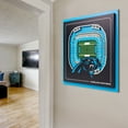 thumbnail image 3 of YouTheFan NFL Carolina Panthers Stadium Series 3D Wall Art, 3 of 4