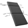 thumbnail image 3 of Outdoor Chair Cushions Patio, Indoor High Back Chair Cushion - Set of 2 Simple Modern Grey, 3 of 10