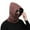 Coffee, variant on Unisex Winter Balaclava with Face Mask - Windproof Thermal Hood for Skiing, Cycling, Motorcycling & Outdoor Sports-Black