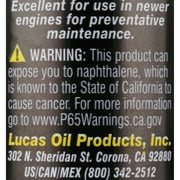 Lucas Oil 10977 Automotive High Mileage Fuel Treatment 5.25 Ounce