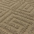 thumbnail image 4 of Mohawk Home Venice Low Pile Geometric All Weather Indoor/Outdoor Peel & Stick Stair Treads, 15 Count, Café, 8" x 2'6", 4 of 11