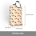 thumbnail image 3 of Vsdgher Dachshund Print Square Laundry Bag Large Collapsible Dirty Clothes Bags With Handles Waterproof Essentials Storage For College Dorm, Family, 3 of 6