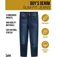 thumbnail image 2 of Lee Boys' Slim Fit Denim Jeans - Ultra Stretch Casual Pants for Boys (2T-16), 2 of 7