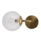 thumbnail image 1 of Lámpara de pared de cabecera efecto ondulado innovador de luz de pared de hierro de vidrio de 110-220 V para hotel ANGGREK Otros, 1 of 8