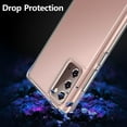 thumbnail image 6 of Case for Galaxy Note 20 Crystal Clear Designed Non-Slip Shockproof Protection Phone Case, Hard PC Back Flexible TPU Slim Fit Light and Durable Cover for Samsung Galaxy Note 20 5G, 6 of 8