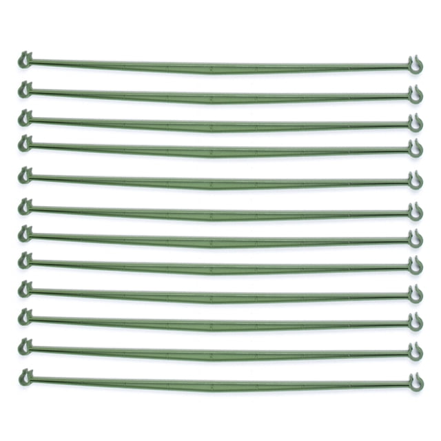 Cage Connector Green Expandable Vegetable Trellis Connectors Stakes Arms Garden Extendable Durable 12PCS Climbing Plants