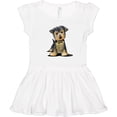 thumbnail image 3 of Inktastic Little Gent Yorkie Girls Toddler Dress, 3 of 5