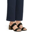 thumbnail image 2 of Time and Tru Women's Woven Double Band Sandals, 2 of 2