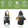 thumbnail image 6 of Salouo Flower Field Skull Pattern Small Dog Hoodie Sweatshirts Dog Clothes Coat Clothing Puppy Sweater Outfit Pullover Pet Winter Coat Sweater Outfit-Medium, 6 of 7