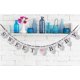 thumbnail image 4 of SWEET BABY Pink Heart Baby Shower Macarena Ducha bandera bebé, 4 of 8