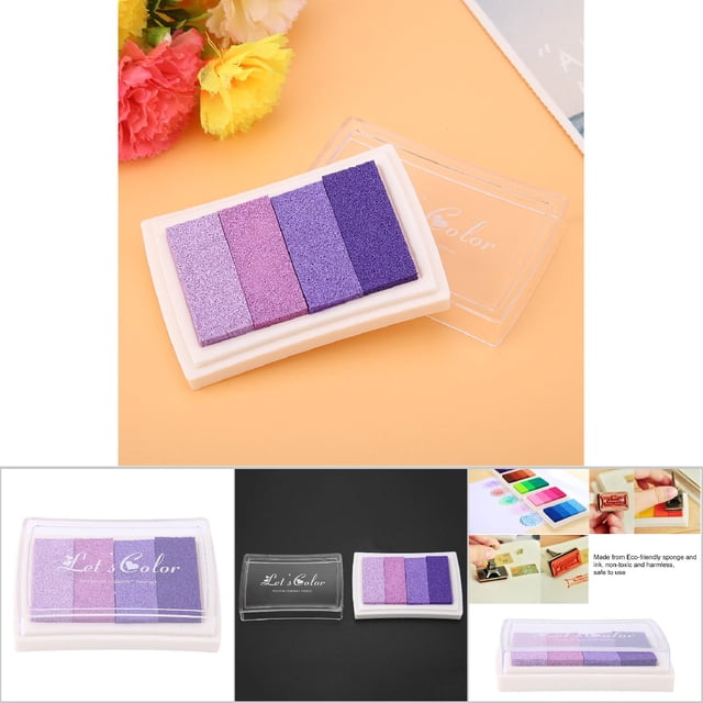 Ink Pad, Ink Pad, Rubber Greeting Cards Scrapbook For Diary Book Love Letters Fabric DIY Photo Album