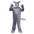 thumbnail image 4 of OJSFQUFP Boy Halloween Cartoon Cosplay Jumpsuit Big Grey Stage Performance Costume Jumpsuit, 4 of 9