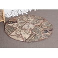 thumbnail image 2 of Turkish Rug, 3.3x3.3 ft Small Rug, Wool Rugs, Colorful Rug, Vintage Rugs, 2 of 9
