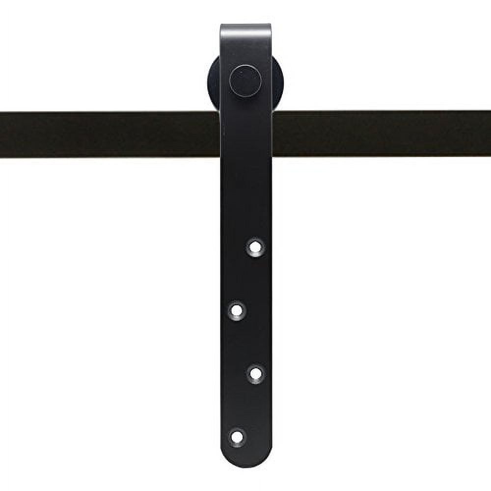 4FT. Mini Sliding Barn Wooden Door Hardware for Cabinet and TV Stand Steel Track Roller Hanging Kit cab04