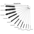 thumbnail image 3 of Jialili Straw Pipe Cleaner Brush Set, All Purpose Stainless Steel Electronics Cleaning Brush Kit, 12 Total Count, 3 of 7