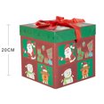 thumbnail image 1 of Decoraciones Del Árbol de Navidad,Caja de Regalo Apilado Cabeza Y Ornamento de la Escena de la Ventana de la Pantalla para la Decoración de Vacaciones,Árbol de Navidad Pequeño, 1 of 2