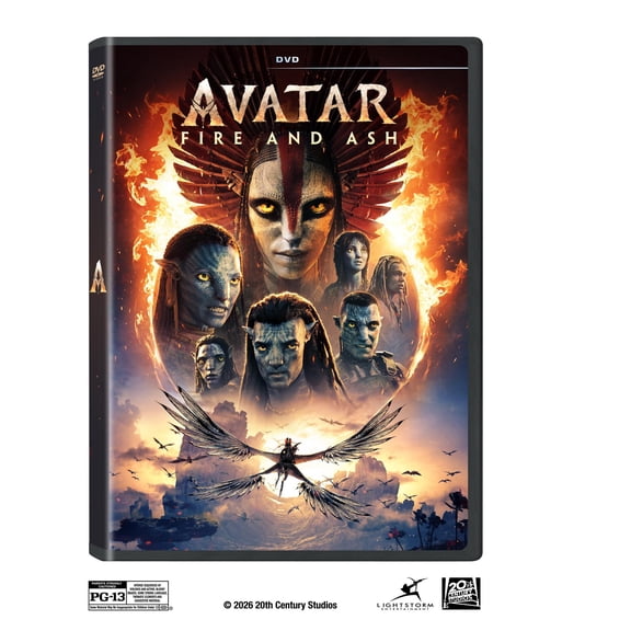 Avatar: Fire And Ash (DVD) 20th Century Studios, Action & Adventure, Fantasy, Sci-Fi