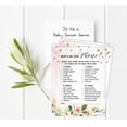 thumbnail image 2 of Inkdotpot 50 Sheets What'sIn Your PhoneFloral Baby Shower GameCards Its A Boy Its A Girl Activity CardsPartyIdea Gender Reveal Party Supply, 2 of 4