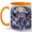 Orange, variant on Mystic Shrine Cat Coffee Mug, Fantasy Cat Lover Mug, Japan Inspired Birthday Christmas Gift, Moon Cherry Blossom Lantern Spirit Art, 11 oz White Ceramic Coffee Cup