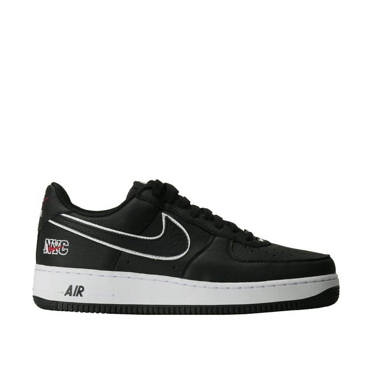 Mens Nike Air Force 1 Low NYC Kith Black White Red 845053-002