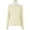 Ivory, variant on Ladies 12 Gauge Cable Knit Cardigan Crew Neck Long Sleeve Sweater #6164