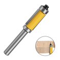 thumbnail image 4 of 8mm Shank Double Bearing Straight Trim Router Bit Milling Cutter Carbide Flush, 4 of 10