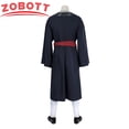 thumbnail image 4 of Mito negro: máscara de disfraz de Wukong Nuo para cosplay, accesorios de Halloween, sello de cintura, bata de calabaza, collar, vendaje, accesorios de fiesta de carnaval para hombres, 4 of 5