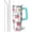 Floral, variant on 30oz Rose Floral Tumbler with Handle, Lid & Straw - Double Wall Vacuum Insulated Flower Design Stainless Steel Cup Water Bottle for Daily Use & Christmas Mother''s Day Birthday Gifts