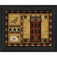 thumbnail image 2 of Trendy Decor 4U "Primitive Shadowbox" By Carrie Knoff, Printed Wall Art, Ready To Hang Framed Poster, Black Frame, 2 of 4
