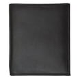 thumbnail image 3 of RFID Blocking Bifold Hipster Credit Card Wallet Premium Lambskin Leather RFID P 1502 (C) Black, 3 of 7
