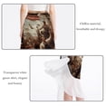 thumbnail image 2 of Labour Day Stylish Chiffon Beach Dresses with Polyester Straps for Women - for Beach Skirts and Fun in the Sun!, 2 of 6