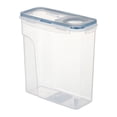 thumbnail image 1 of Naiovety Tanque sellado transparente práctico y duradero de PP para artículos del hogar que garantiza la frescura de los ingredientes Organizadores de utensilios de cocina azul Grande 4L, 1 of 6