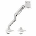 thumbnail image 1 of White Color Heavy Duty Single Arm Lcd Led Monitor Mount Bracket Support 17~ 49"" Size Monitor 20Kg Per Arm Adjustable With 180 Rotation 50 Tilt Up/ Down 20 Tilt Left/ Right & Pull Out 90 Swivel A, 1 of 1