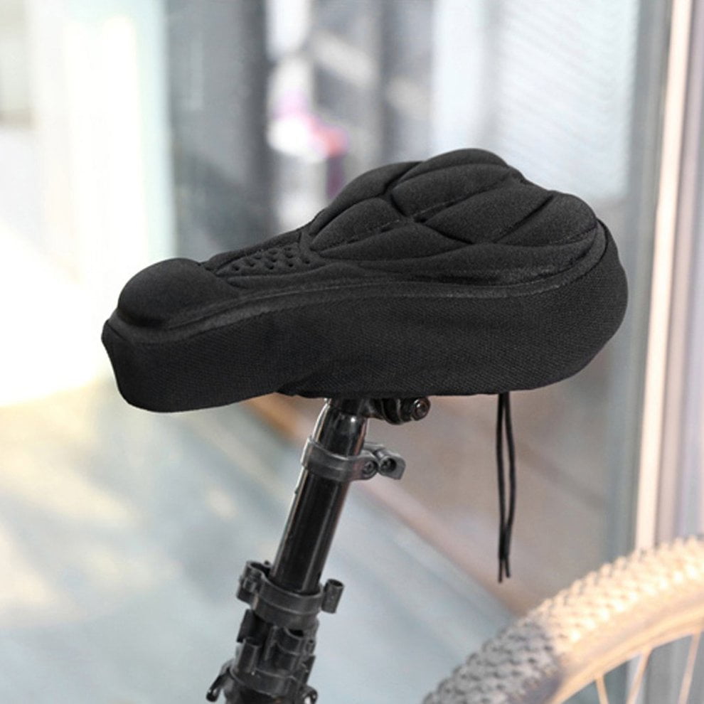 wide soft bicycle seat