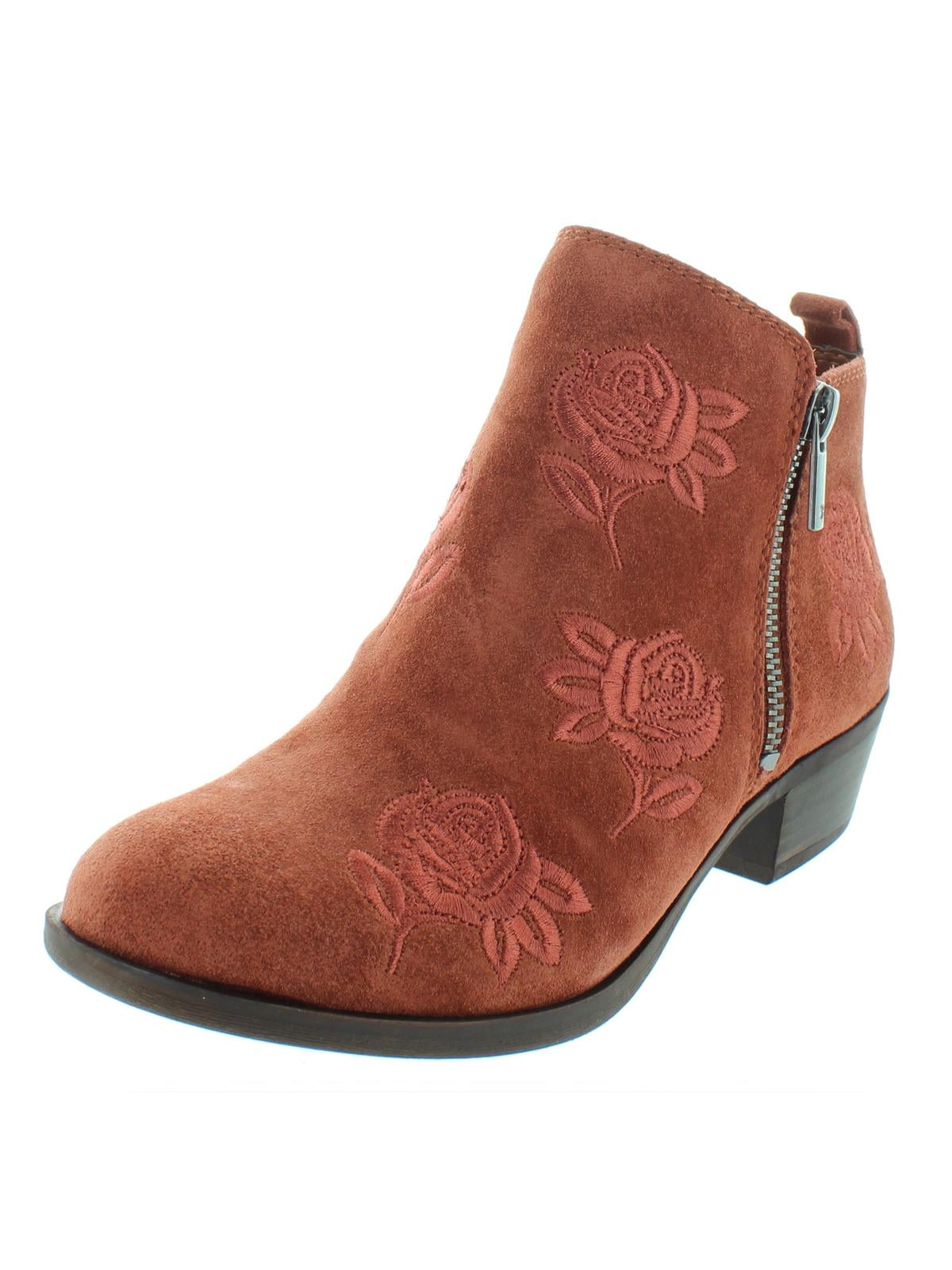 Lucky Brand Womens Basel Suede Block 