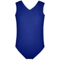 thumbnail image 3 of Kids Swim Dress Dark Blue Girls Swimsuit 1 Piece Sleeveless Rash Guard School Swimming Lessons Summer Girls Swimwear 7-8 Years, 3 of 4