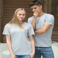 thumbnail image 5 of Colevkie King Queen Couple Tshirt Tee for Men Women Valentine Day Anniversary 1 Piece(Grey-1-King,3XL), 5 of 7