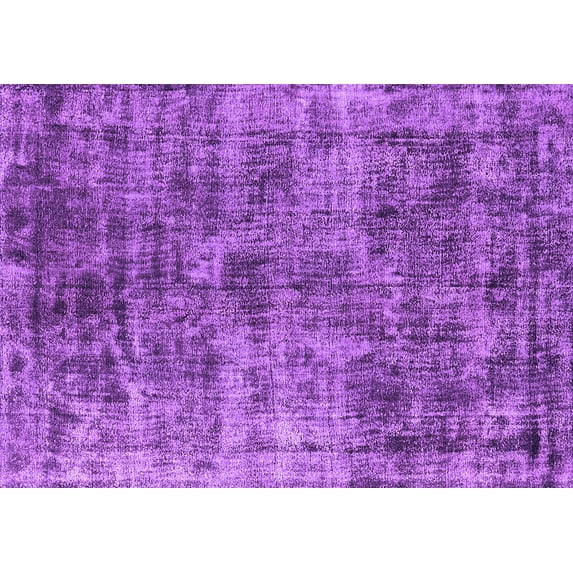 Ahgly Company Indoor Rectangle Oriental Purple Industrial Area Rugs, 4' x 6'