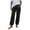 176# Black, variant on RPVATI Cargo Pants for Women Baggy Parachute Pants Y2K Wide Leg Drawstring Elastic Low Waist 2025 Trendy with Pockets Black L
